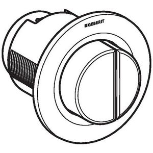 Inbouwdrukker Type01 pneum gr/kl spoel uit-kn alp wi