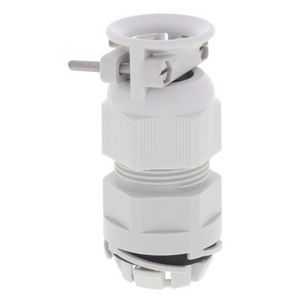 Push-in kabelwartel polyam IP68 M12, trekontlasting doorlaat 3-7mm grijs (ESKVZ-P12LG) VVE=50