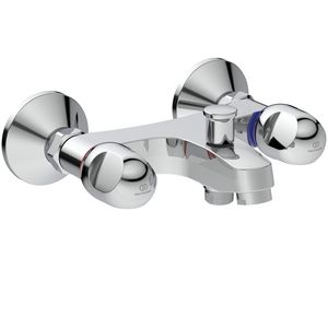 Alpha badkraan / douchemengkraan chroom150mm incl. S-koppelingen