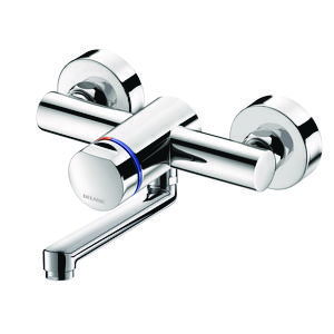 Wastafelmengkraan M1/2" 7 sec as 150 vaste uitl.L.150