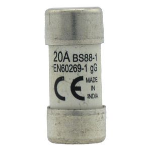 Zekering laagspanning 20A AC 415V 13x29mm gL/gG BS VVE=20