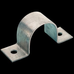 Zadel 32mm verzinkt zwaar model VVE=100