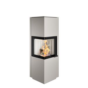 Houtkachel Piko H2O 2.0 witte chamotte parel