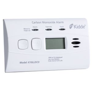 Kidde CO-melder K10LLDCO LCD display incl. lithiumbatterij (10 jaar) (809-152058)