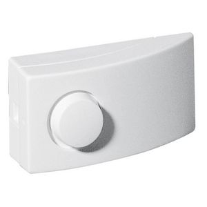 Drukknop 50x25x15mm Salsa 24V 2A IP30 IK06 wit