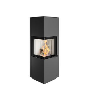 Houtkachel Piko H2O 2.0 witte chamotte titan