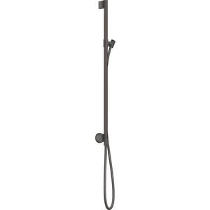 Glijstang AXOR One 90cm+muuraansluitbocht douchesl 160cm Brushed Black Chrome