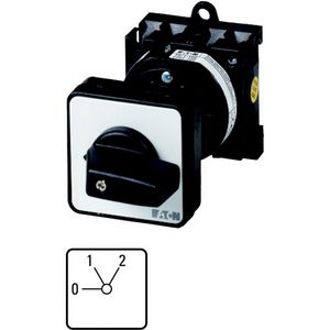Stappenschakelaar voor verwarming 2 cont. 20A T0-1-91/Z