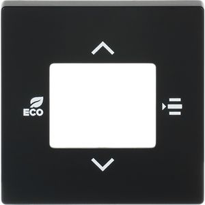 KNX Centraalplaat voor thermostaat f-antraciet (6109/03-81)