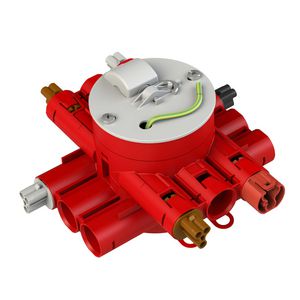 Stekerbare centraaldoos CW75-WD1-brandwerend