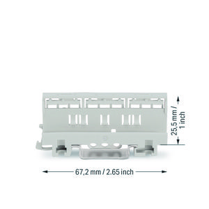 Bevestigingsadapter voor Ex-Serie 221 - 4mm² VVE=10