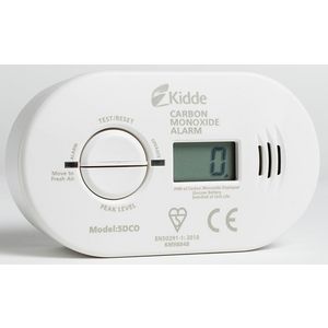 Kidde CO-melder K5DCO compact LCD display incl. 2x AA batterij (809-152028)
