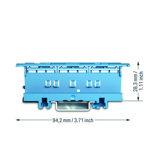 Bevestigingsadapter Serie 221 - 6mm² 221-510/000-006 VVE=10
