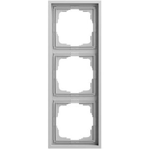Afdekraam 3-voudig Gira F300 gris m(gel.)