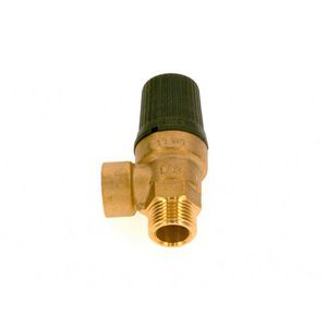 Veiligheidsklep 1/2" 4bar rood 87485100700