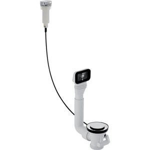 Keuken afvoerplug + overloop/waste 1.1/2"xgr.50