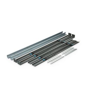 Inbouwarmatuur toebehoren LP901P NC Small Frame grijs R7043