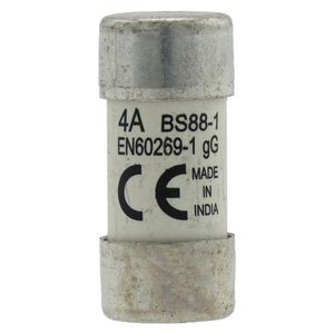 Zekering laagspanning 4A AC 415V 13x29mm gL/gG BS VVE=20
