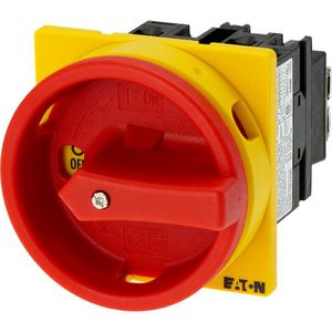 Hoofdschakelaar 3-polig +1MC 20A Nood-Uit-functie 90° 081588