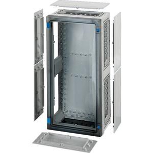 L. beh. BM3 276x546x163 wand Dicht Transparant deksel