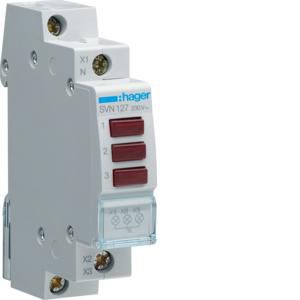 Ledsignaalmodule 3 x rood 230 VAC