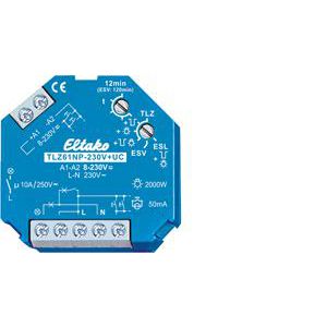Trappenhuis. voor inbouw. 1 NO niet pot.vrij 10A/250V AC