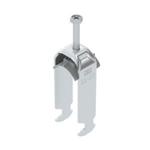 Beugelklem 2056 2-vdg 22-28mm aluminium VVE=50