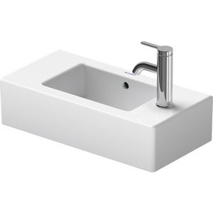 VERO #070350 fontein 500mm wit met kraangat met overloop