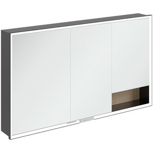 Inbouw-spiegelkast My View+ 1300x750x168mm Nordic Oak