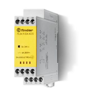 FIN REL GEDW.C. 2M+2V 6A 120VAC