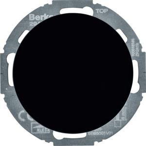 Univ. draaidimmer (R L C LED) soft-klik berker R.classic zw