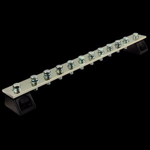 Hoofdaardrail 400mm met isolatoren