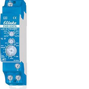 Uni. DIN-rail LED dimmer tot 400W. + R/L/C last
