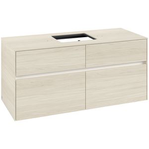 Wastafelonderkast Collaro 1200x548x500mm White Oak C128B0AA