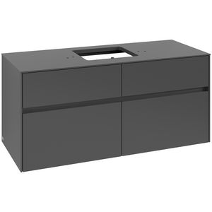 Wastafelonderkast Collaro 1200x548x500mm Graphite C12800VR