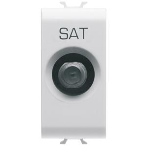 COAXIAL TV/SAT SOCKET-OUTLET, CLASS A SHIELDING-FEMALE F C