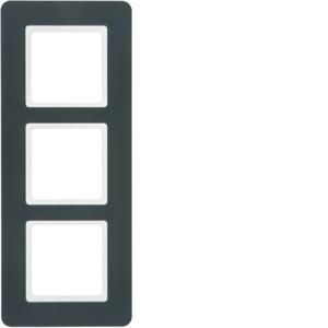 Afdekraam 3-voudig berker Q.7 antraciet soft-finish