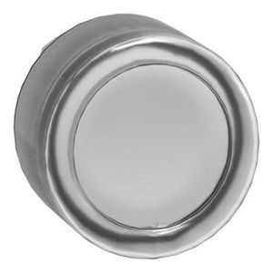 Kop voor verlichte drukknop Ø22mm met kapje Wit,