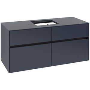 Wastafelonderkast Collaro 1200x548x500mm Marine Blue C12800VQ