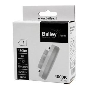 LED-lamp Micro GX53 6W 480lm (11W) 840 FR