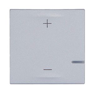 Dimmer 2-draads 3-125W 2 modulen ALU Mosaic