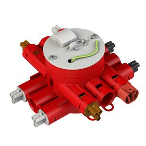 Stekerbare centraaldoos CW75-WV2-brandwerend