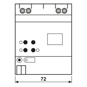 DALI-2 gateway Colour 1-voudig REG 4 TE Secure KNX