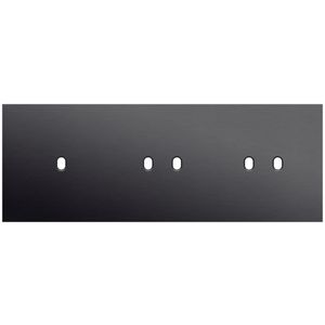 Afdekplaat 3-voud horiz. 71mm centerafst. 224-57703