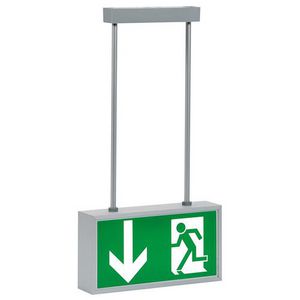 Noodverlichting pendel centraal CG-S vluchtroute aanduiding 32m