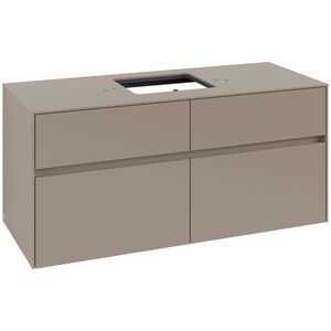 Wastafelonderkast Collaro 1200x548x500mm Taupe C12800VM