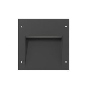 LED-Wandinbouwarmatuur 3000K 5W statisch asymm. gemiddelde O