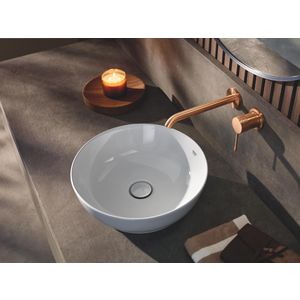 Afbouwdeel Essence L-size 2-gats wandmengkraan 1-hendel 230mm warm sunset geborsteld (mat bronskleurig) (prof)