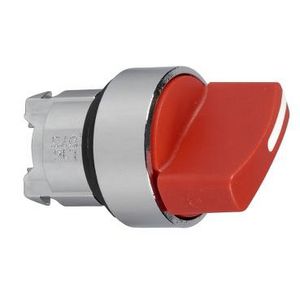 Kop voor keuzeschakelaar 2 standen Ø22mm Rood