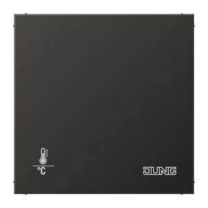 Objectregelaar + 4 bin antraciet KNX